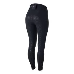 Horze Women's Eliza Crystal Detailed Full Seat Breeches - Black