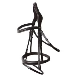 Horze St. Moritz Soft Padded Anatomic Bridle - Dark Brown