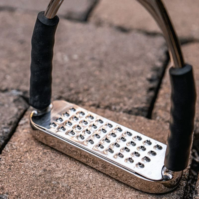 Herm Sprenger Replacement System 4 Stirrup Pads - Stainless Steel - Image 2
